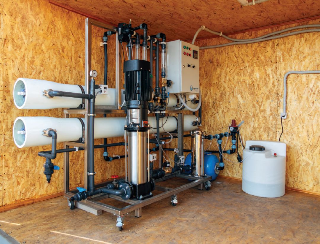 Установка обратного осмоса воды