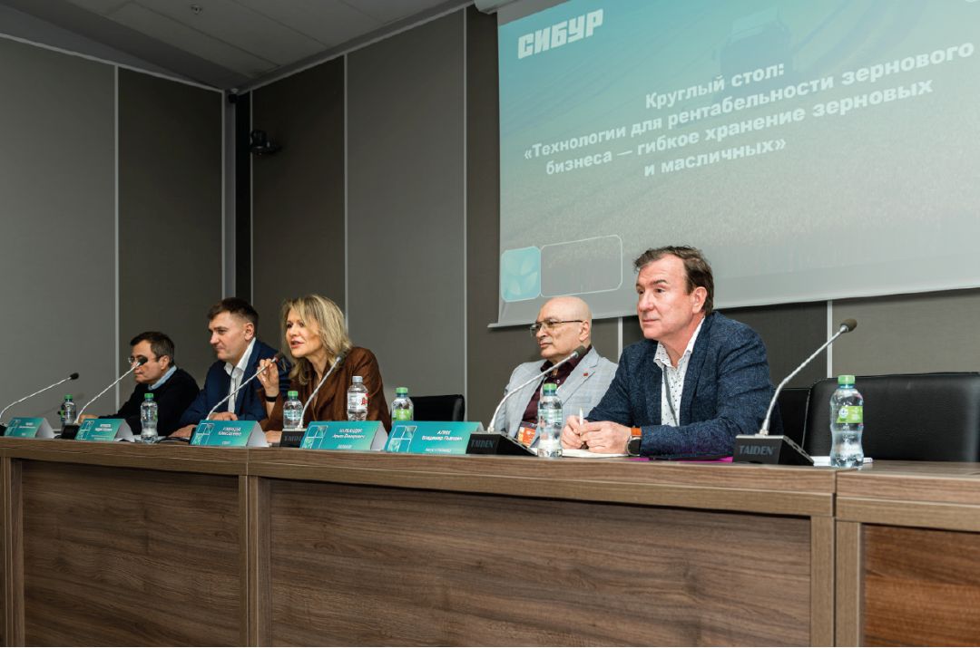 В. Алин (крайний справа) на круглом столе