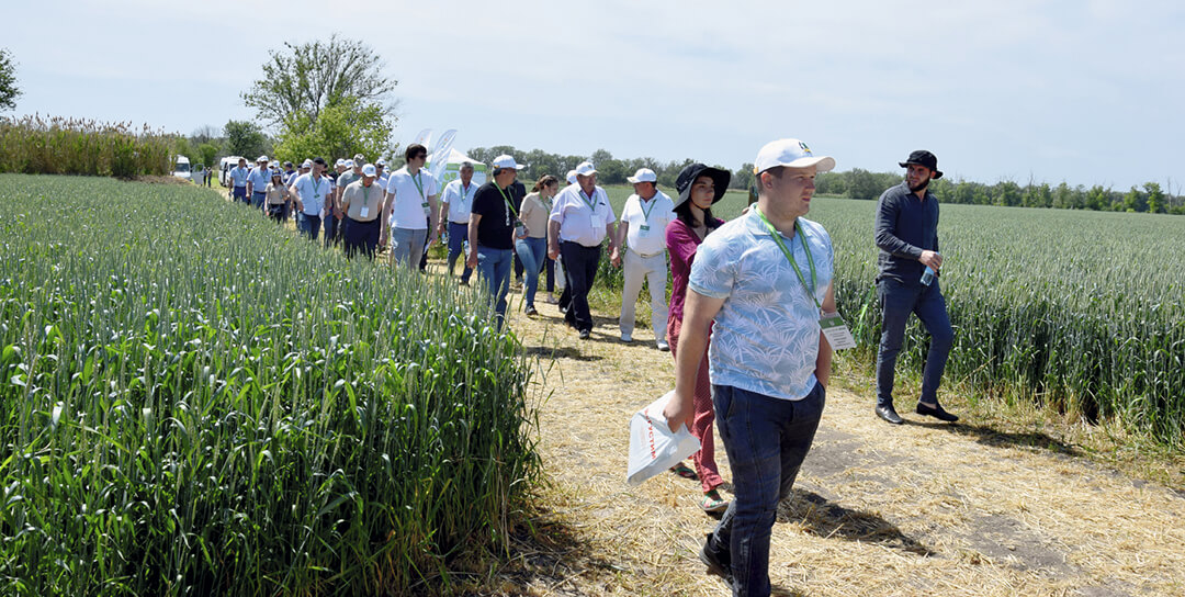 Участники Дня поля 3 июня 