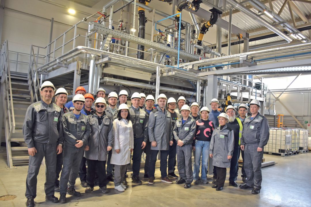 Группа по реализации проекта синтеза эфира 2,4-Д кислоты на заводе «Август-Алабуга»